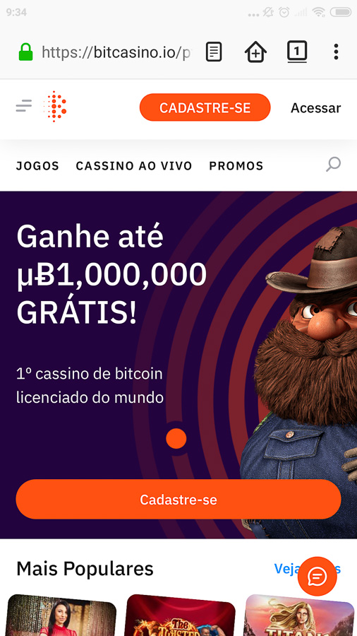 Bitcasino móvil